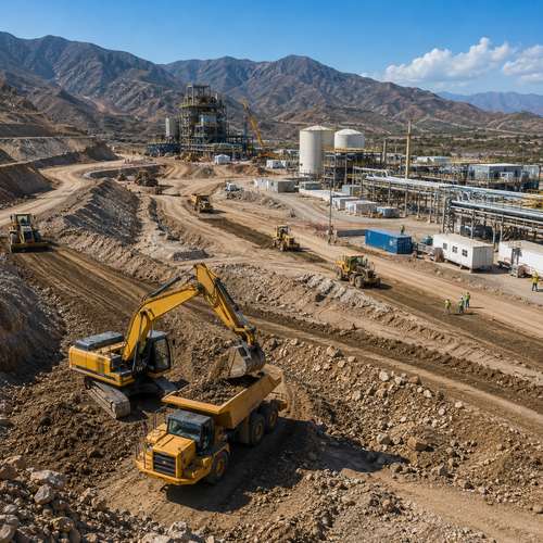 Heavy earthworks and industrial plant construction