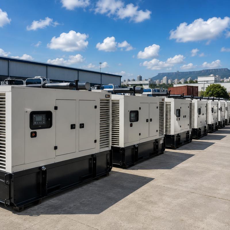 Industrial power generators for infrastructure and energy projects