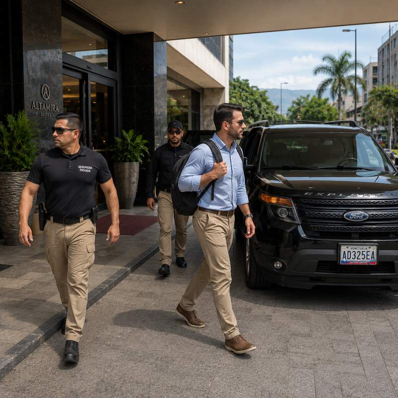 Executive protection escort