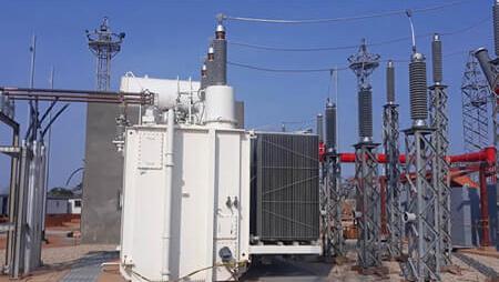 Power transformer and electrical substation